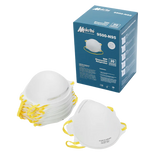 NIOSH Certified Makrite 9500-N95 Pre-Formed Cone Particulate Respirator Mask- (Size Small) (20 pack)